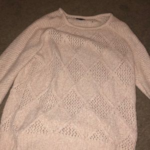 pink american eagle sweater